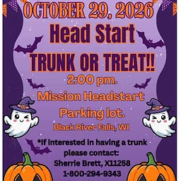Head Start Trunk or Treat – Ho-Chunk Head Start