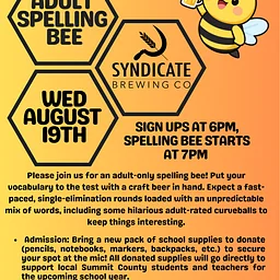 adult spelling bee
