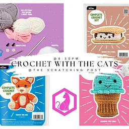 Crochet with Cats! – Tommy the Fox