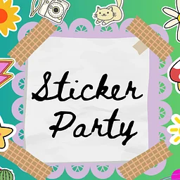 End-Of-Summer Sticker Party