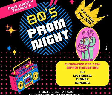 80's Prom Night Fundraiser
