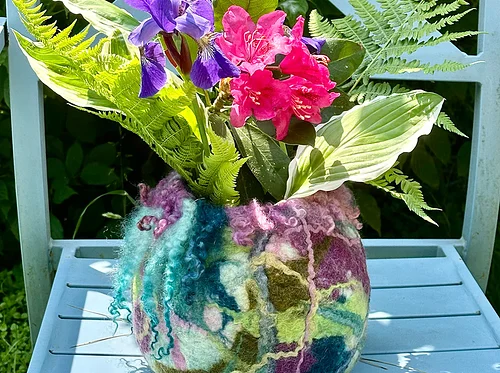 Wet Wool Felted Vessel Workshop