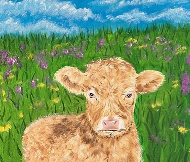 Paint & Sing: Baby Calf