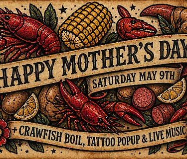 Mother’s Day Weekend: Crawfish, Tattoos & Sunday Market in Denver
