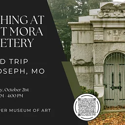 Sketching at Mount Mora Cemetery - Field Trip in St. Joseph, MO