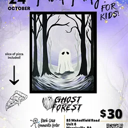 KIDS Paint Party! Forest Ghost