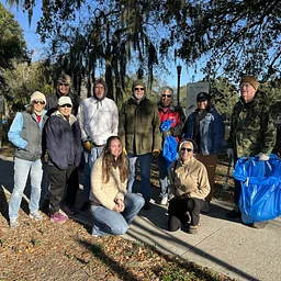 Riverside Park Bird Platform Building and Cleanup