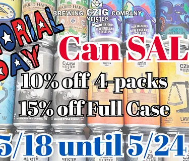 Memorial Can sale