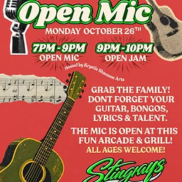 Acoustic open mic night