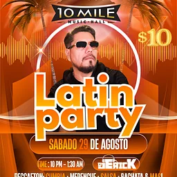 LATIN PARTY – w DJ Erick