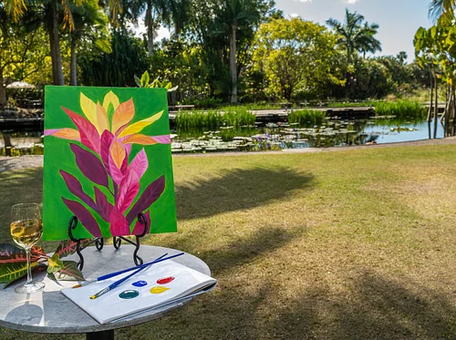 Colorful Croton Paint & Sip