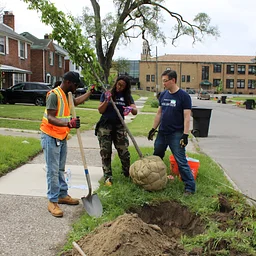 Detroit Community Tree Planting