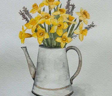 Daffodil Watercolor