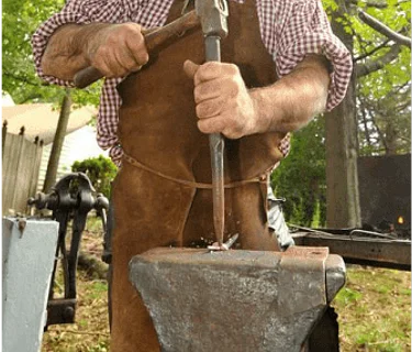 (Public) Colonial Blacksmith & Embroidery