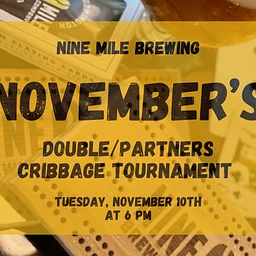 November’s Cribbage Tournament