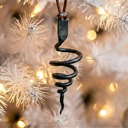 Forged Ornament with Robert Burns