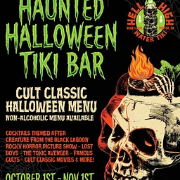 Haunted Halloween Tiki Bar