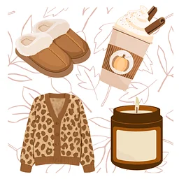 Basic Fall Girl Cookies