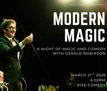 Modern Magic – A night of Magic and Comedy With Gerald Robinson