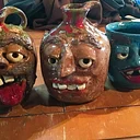 Face Jug Pottery