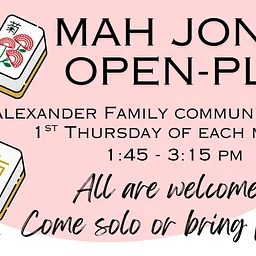 Mah Jongg Open Play