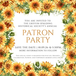 Patron's Party - RSVP by September 25th