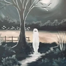 Apollo Beach Paint Party- Ghostly Meeting