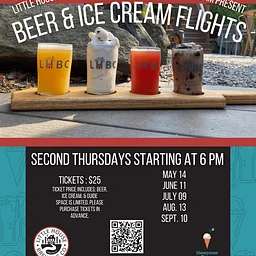 Ice Cream & Beer Flights with Honeycone Craft Ice Cream