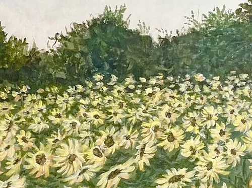 Wine’d Down Workshop: Van Gogh’s Flowers Painting