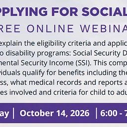 Tips on Applying for Social Security Webinar