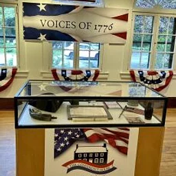 Ongoing Museum Exhibit: Voices of 1776