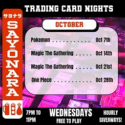 Trading Card Nights - October