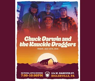 Summer 2026 Concert Series: Chuck Darwin and the Knuckle Draggers