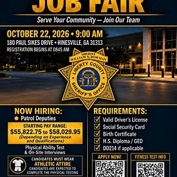 Liberty County Sheriff’s Office Job Fair
