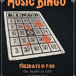 Music Bingo in The Mullet- Every Tuesday!