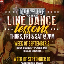 Line Dance Lessons at Moonshine Flats