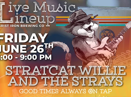 Live Music: StratCat Willie & The Strays