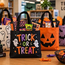 Trick-or-Treat Tote Bags (Grades 6-12)