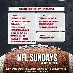 NFL Sunday Watch Party (all games)
