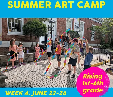 Art Camp! Week 4: June 22-26, Morning Session: 8:30am-noon