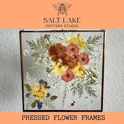 Sip & Paint Pressed Flower Frames
