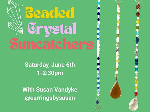 Beaded Crystal Suncatchers