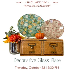 DECORATIVE FALL PLATE