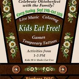 Kidtoberfest! Kids Eat Free!