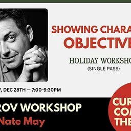 Showing Character Objectives — HOLIDAY WORKSHOP: SINGLE-USE PASS