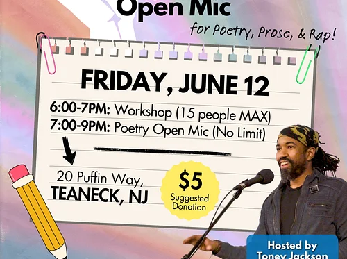 SPEAK June: Writer’s Workshop & Open Mic