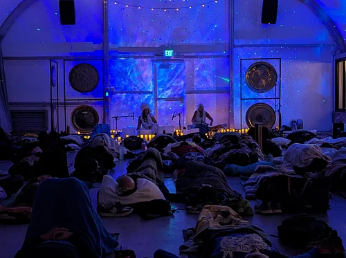 Blue Muse & The Celestial Voice: Sound Bath Experience
