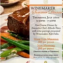Summer Winemaker Dinner