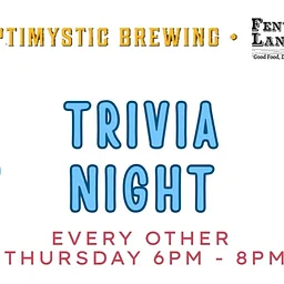 Trivia Night SUNAPEE 8/20