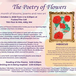 The Poetry of Flowers Exhibition Opening Reception